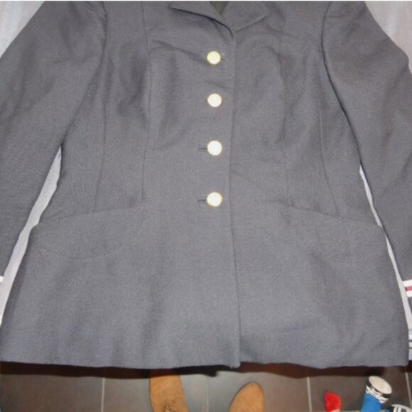CHEST 33 COLLECTIBLE DATED 1962 OFFICER ASU ARMY SERVICE UNIFORM JACKET LD 4568 - Picture 3 of 16